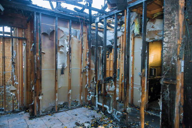 Professional Fire Damage Assessment technician working in Brunswick, OH